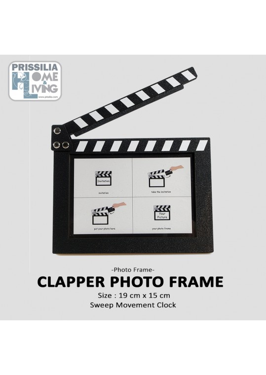 Clapper Photo Frame